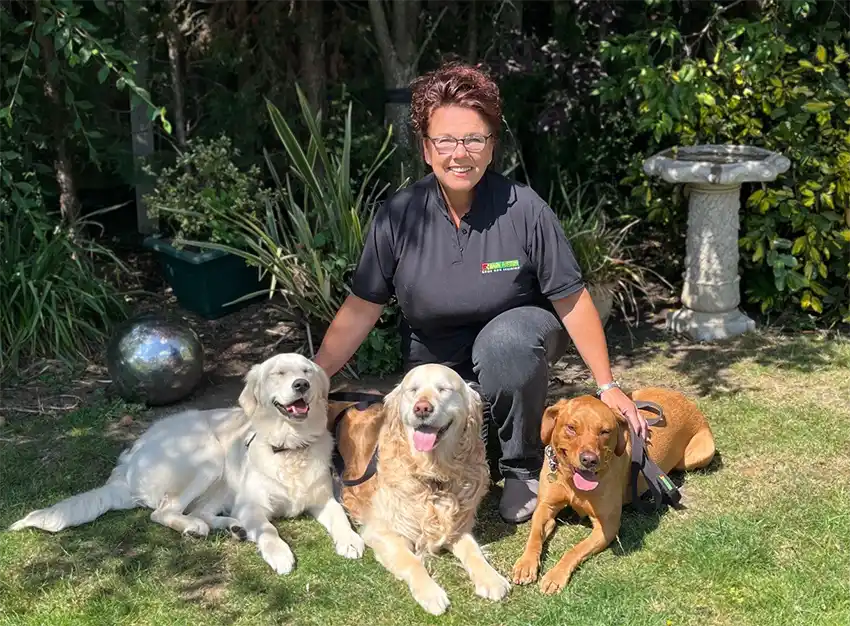 Kirsty Dudfield of dog training Worcester