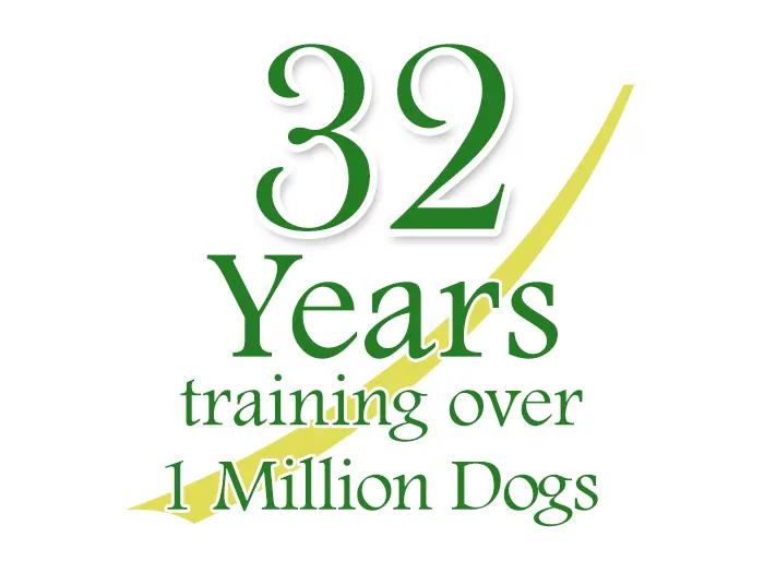 32 Years of Dog Training Helping Over 1 million Dogs